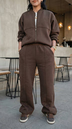 L'Intemporel LoungeWear Set - Marron