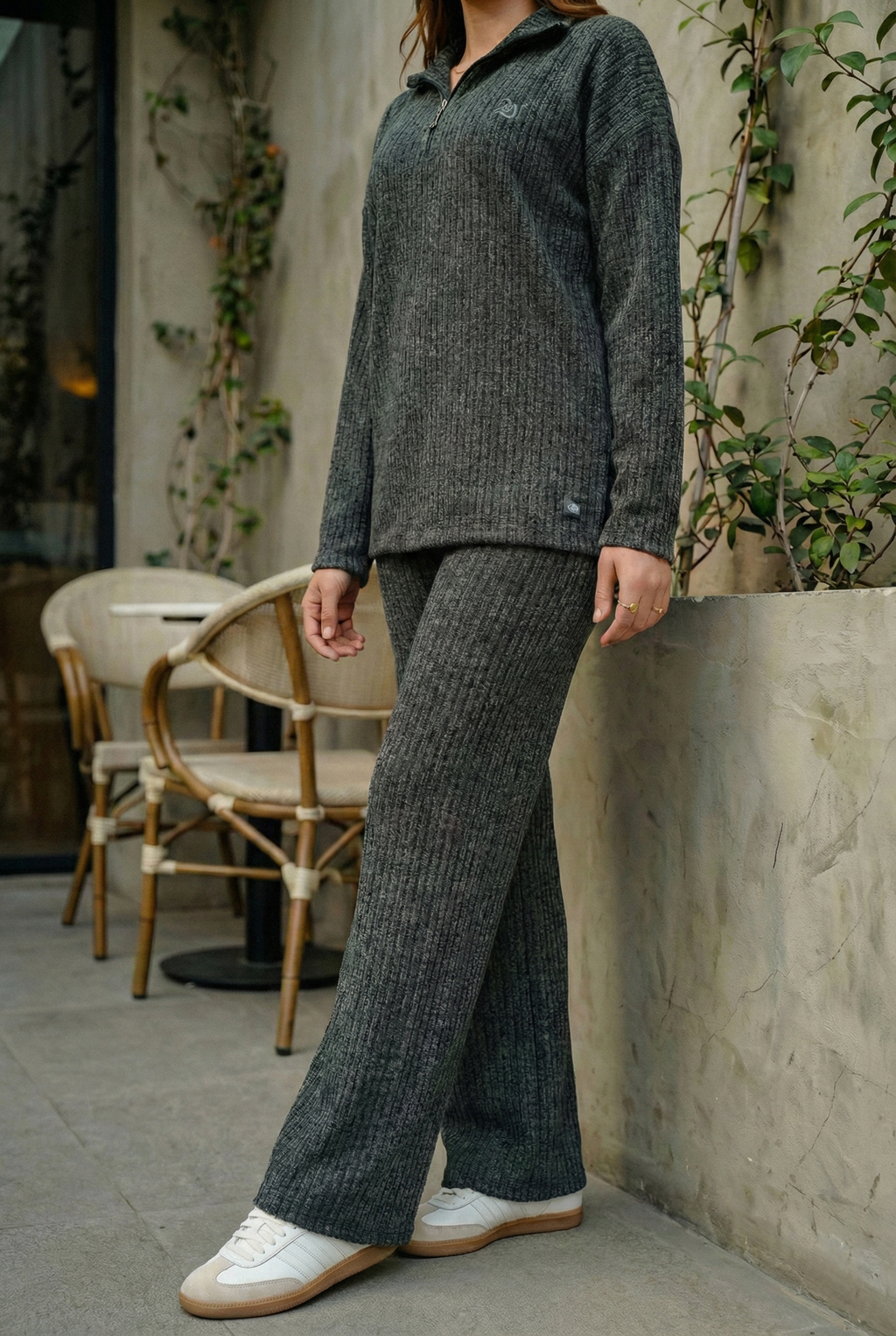 Essential Woven Set - Gris