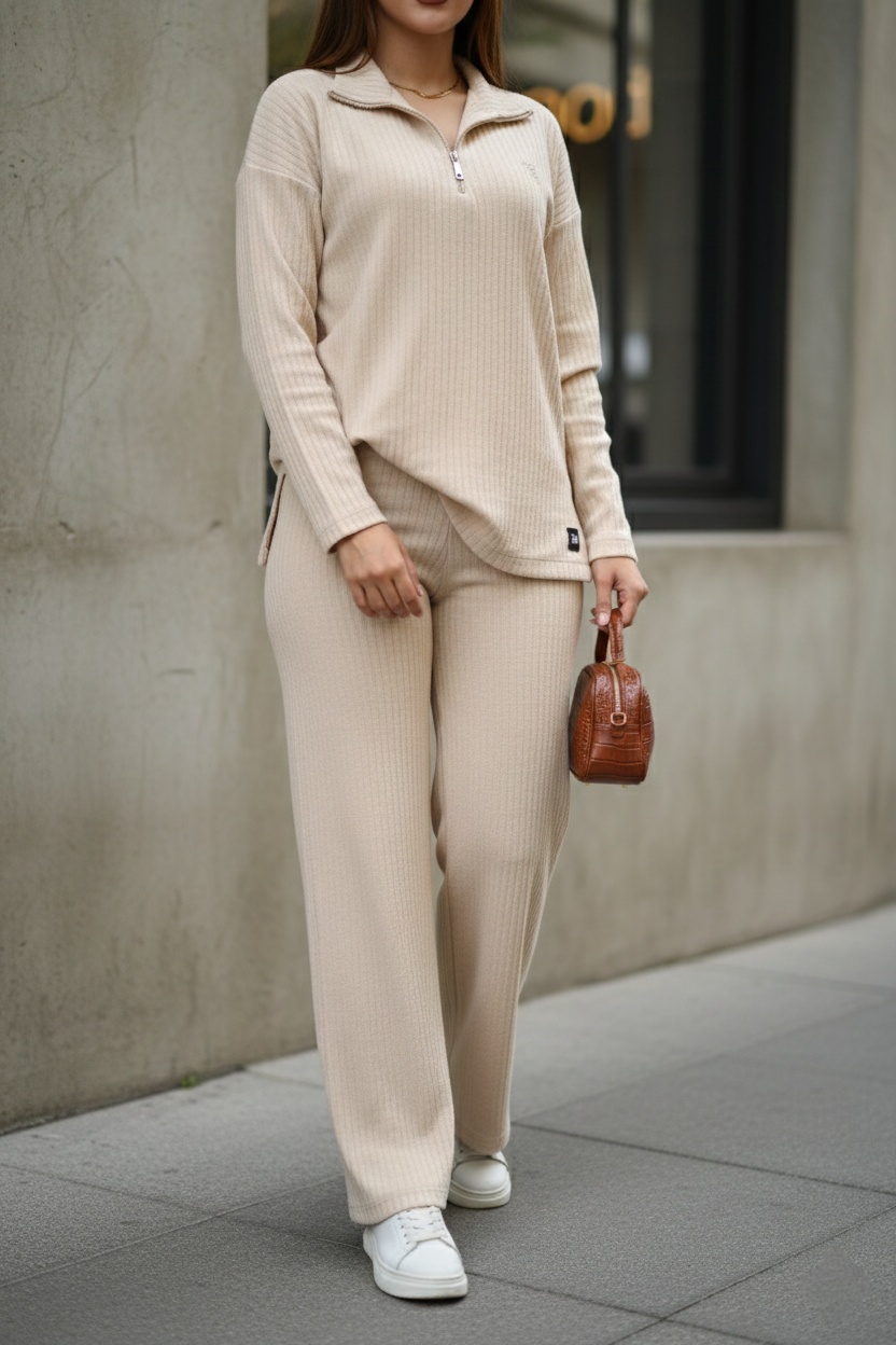Essential Woven Set - Beige